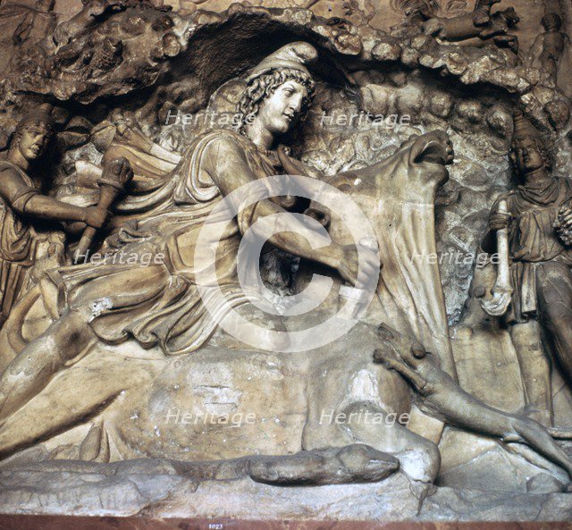 Roman stone relief, 2nd century. Artist: Unknown