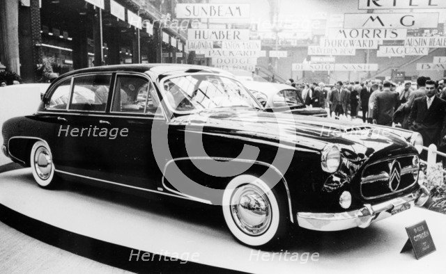 1955 Citroën 15CV, specially built for an ambassador, (c1955?). Artist: Unknown