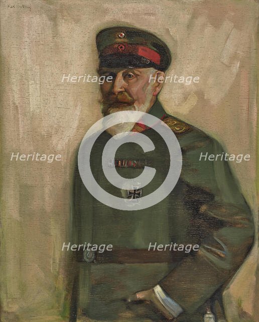 Portrait of King William II of Württemberg (1848-1921). Creator: Unkauf, Karl (1873-1921).