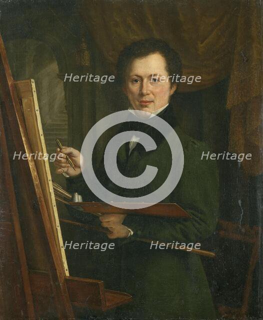Portrait of a Painter, c.1830. Creator: Anon.