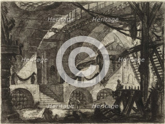 From the series The Imaginary Prisons (Le Carceri d'Invenzione).