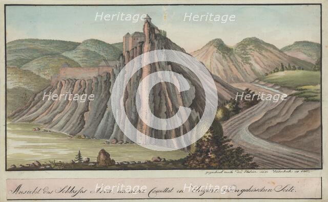 Orava castle from the north side, 1815. Creator: Unknown.