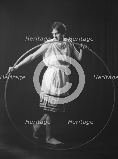 Barnard College group with Miss Larsen, ca. 1924. Creator: Arnold Genthe.