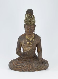 Bodhisattva, Kamakura period, early 13th century. Creator: Kaikei.