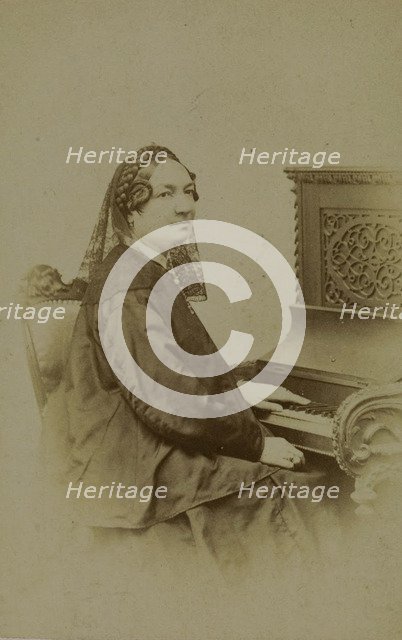 Portrait of Maria Wodzinska (1819-1896), 1860s.