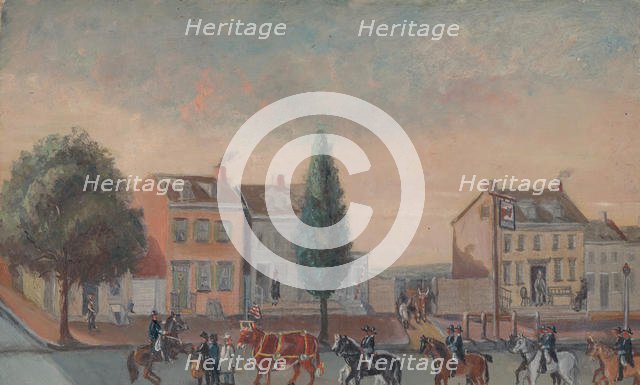 Bull's Head Tavern, 1870s. Creator: William P. Chappel.