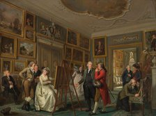 The Art Gallery of Jan Gildemeester Jansz, 1794-1795. Creator: Adriaan De Lelie.