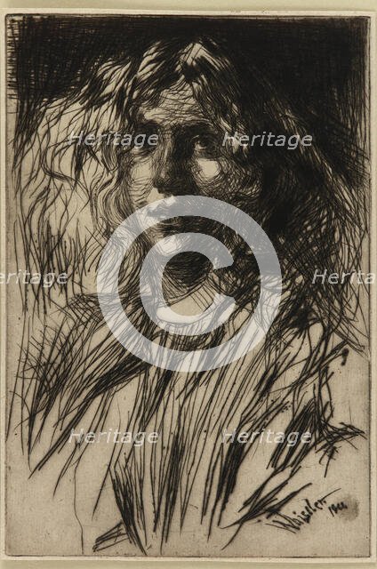 Jo, 1861. Creator: James Abbott McNeill Whistler.