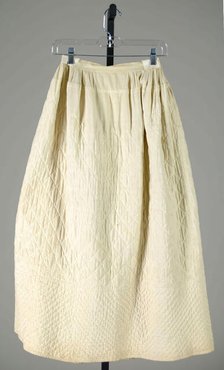 Petticoat, American, 1860-70. Creator: Unknown.