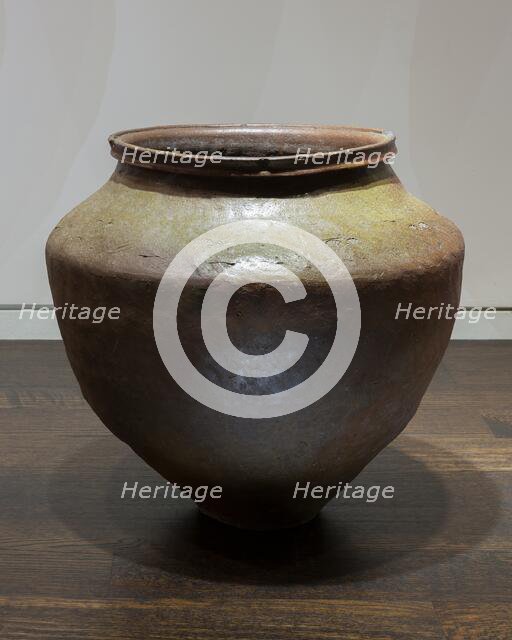 Tokoname-Ware Jar, 14th century. Creator: Unknown.