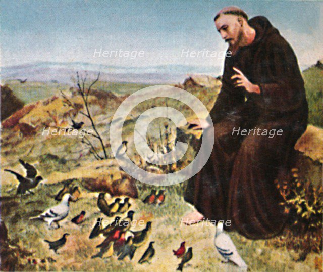 'Der Hellige Franz von Assisi 1182-1226', 1934. Creator: Unknown.