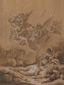 Death of the Magdalene, 18th century. Creator: Francesco Fontebasso.