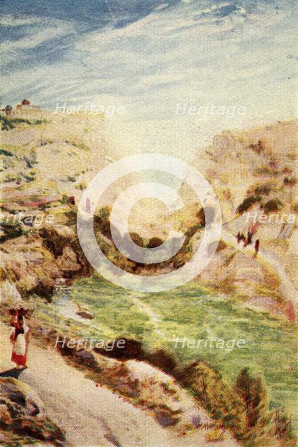 'Jerusalem, The King's Dale - Matt. xxiii. 37', c1924. Creators: James Clark, Henry A Harper.