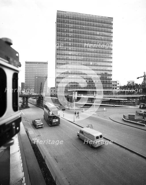 London Wall, City of London, c1955.  Creator: Arthur Charles Kirby Ware.