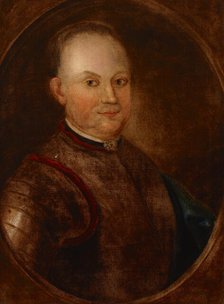Portrait of Aleksander Dambski (?-1781), Krakow Master of the Hunt, 2nd half of 18th century. Creator: Unknown.