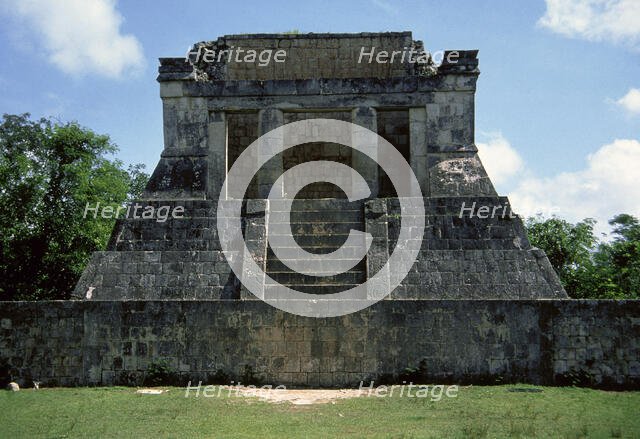 Temple of the Bearded Man, Chichen Itza, Yucatan, Mexico, Mayan, 1998. Creator: Unknown.