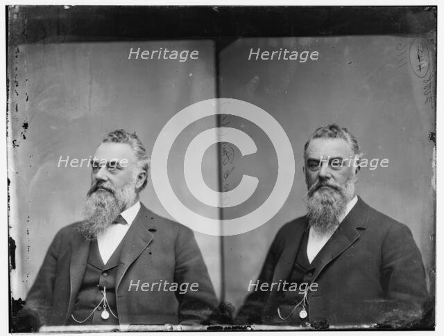 Senator James G. Fair of Nevada, 1865-1880. Creator: Unknown.