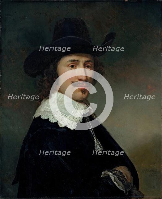 Portrait of a Man, 1640. Creator: Govaert Flinck.