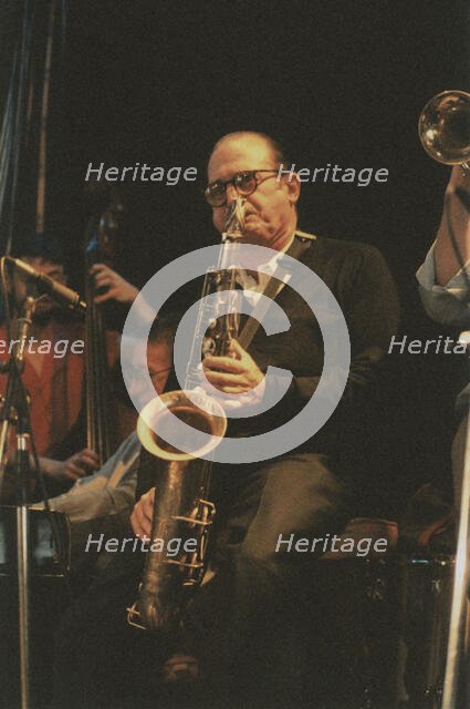 Al Cohn, Edinburgh Jazz Festival, 1987. Creator: Brian Foskett.