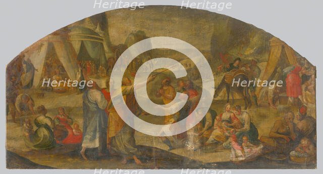 Design for Lunette Decoration, 1750-1800. Creator: Unknown.