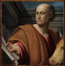 Saint Luke the Evangelist, c1536. Creator: Pordenone, Giovanni Antonio (1483-1539).