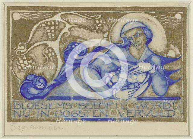 Blossom's promise is now fulfilled in harvests, September, c. 1929. Creator: Willem Arondeus.