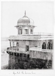 Agra Fort, The Jasmine Tower, Late 1860s. Creator: Samuel Bourne.