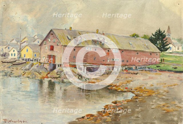 The Old Warehouse, Sitka, ca. 1880-1914. Creator: Theodore J. Richardson.