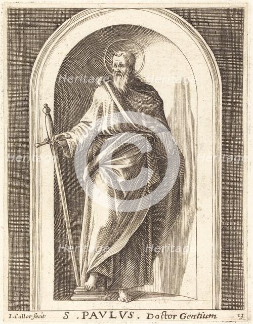 Saint Paul, 1608/1611. Creator: Jacques Callot.