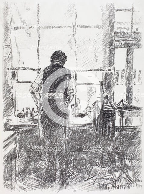 Joseph Pannell, 1917. Creator: Frederick Childe Hassam.