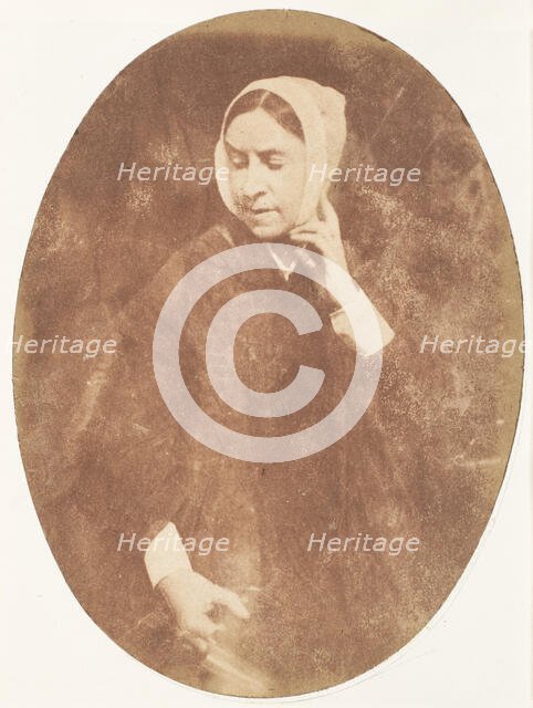 Mrs. Watson, 1843-47. Creators: David Octavius Hill, Robert Adamson, Hill & Adamson.
