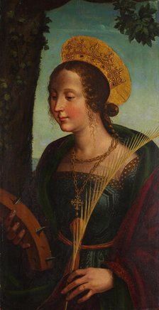 Saint Catherine of Alexandria, 1510-1520. Creator: Giovanni Martino Spanzotti.