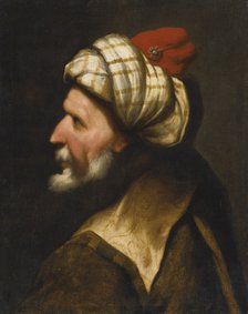Hayreddin Barbarossa. Artist: Pietro della Vecchia (1603-1678)