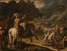 The Hunt, 17th century. Creator: Tempesta; Antonio (1555-1630).