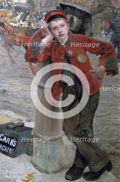 'London Shoeshine Boy', 1882. Artist: Jules Bastien-Lepage