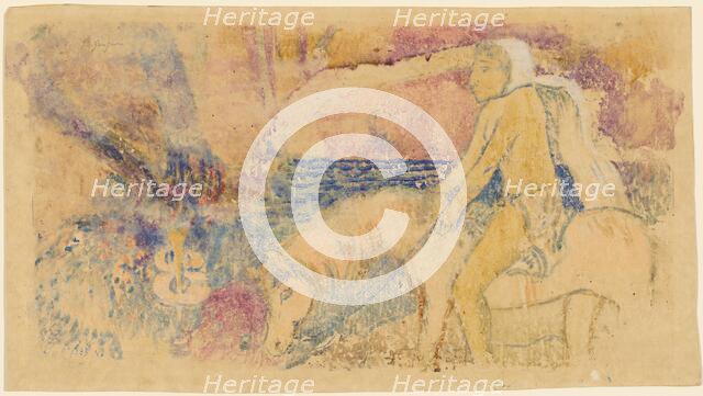 The Pony, c. 1902. Creator: Paul Gauguin.