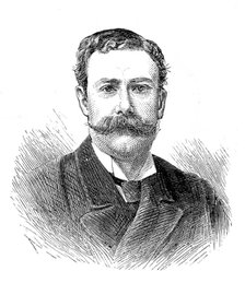 Members of the new House of Commons: Lord Baring (Winchester), 1880. Creator: Unknown.