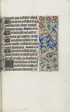 Book of Hours (Use of Rouen): fol. 62r, c. 1470. Creator: Master of the Geneva Latini (French, active Rouen, 1460-80).