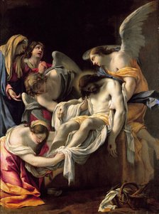The Entombment of Christ. Artist: Vouet, Simon (1590-1649)