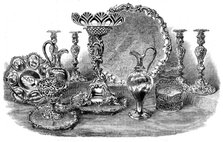 Plate for presentation to Mr. Capreol [?] by his Fellow Citizens of Toronto, Canada West, 1858. Creator: Unknown.