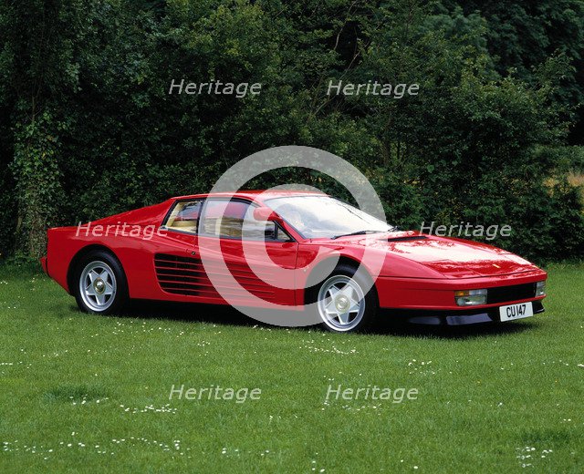 1985 Ferrari Testarossa. Artist: Unknown.