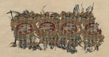 Fragment of a Tiraz-Style Textile, 1081 - 1101. Creator: Unknown.