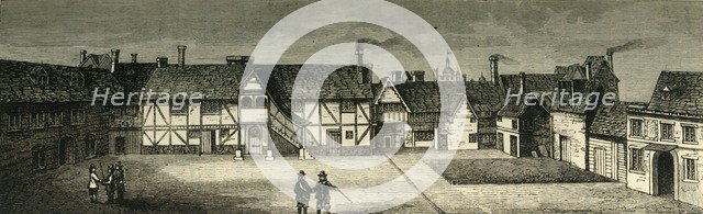 'Arundel House (To the South)', c17th century, (1881). Creator: Unknown.