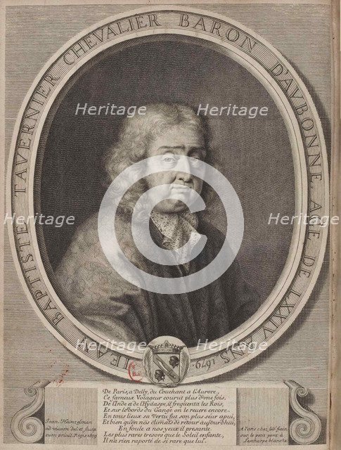 Portrait of Jean-Baptiste Tavernier (1605-1689), 1679.