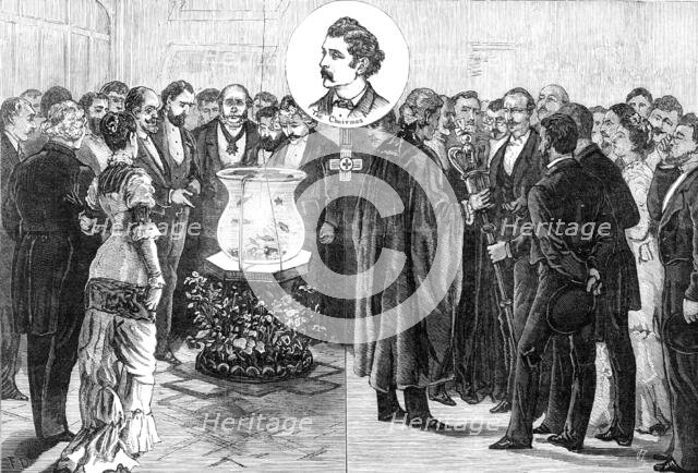 The International Medical Congress at Guildhall, 1881. Creator: Unknown.