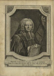 Portrait of Henri Cochin (1687-1747), 1751.