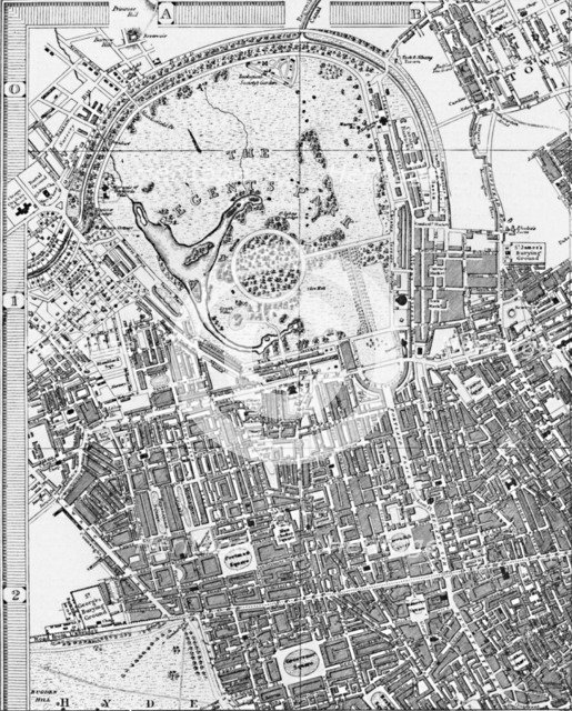 'West London in 1832', 1832, (1904). Artist: Unknown.