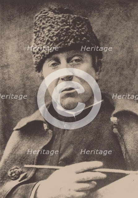 Portrait of Paul Gauguin (1848-1903), 1890s. Creator: Anonymous.