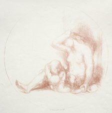 Playmates, 1907. Creator: Charles Hasslewood Shannon (British, 1863-1937).