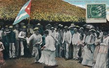 'The Zapateo Tipical Cuban Dance', c1910. Creator: Unknown.